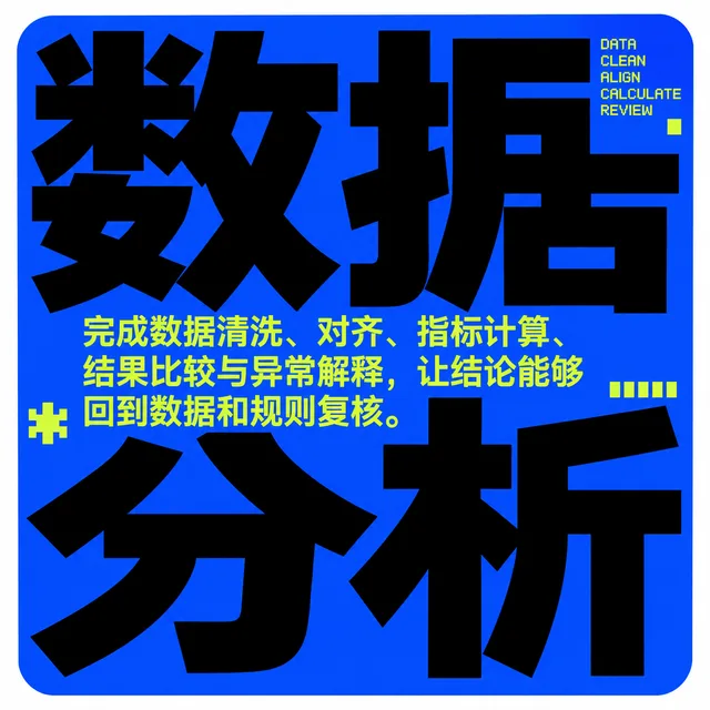 数据分析主题海报